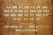 Cryptoria - Unique Modern Film Font, a Sans Serif Font by overlaytemplates (Thumbnail 5 of 5)