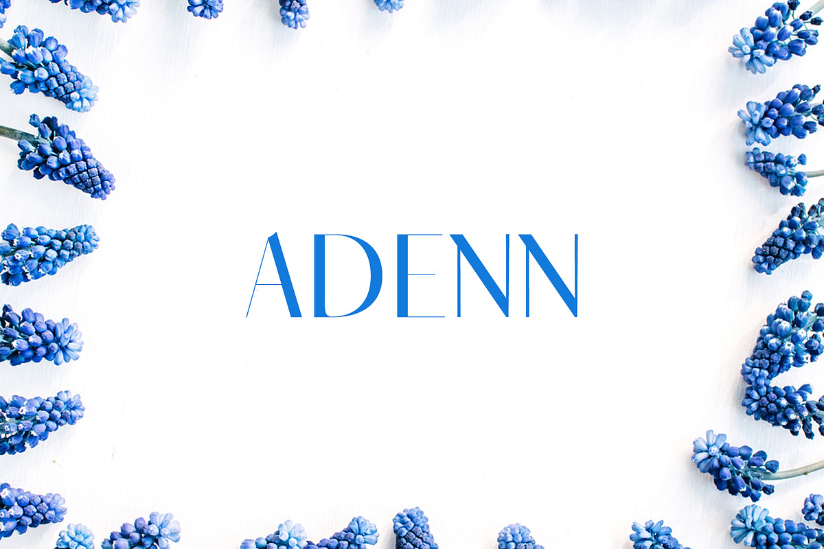 Adenn Serif Typeface