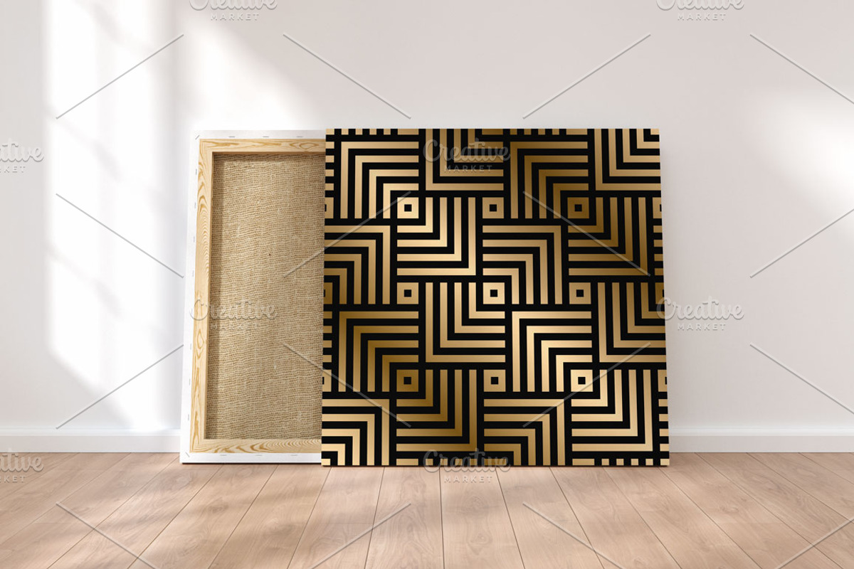Luxury seamless striped patterns, a Pattern Graphic by ExpressShop (Photo 2 of 4)