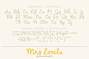 Mrs Lovela – Handwritten Font Duo, a Handwritten Font by shineink.designlab (Thumbnail 9 of 10)