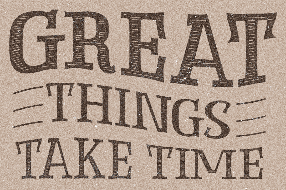 Western Roodle-Vintage Modern Serif, a Serif Font by Mofr 24 (Photo 7 of 8)