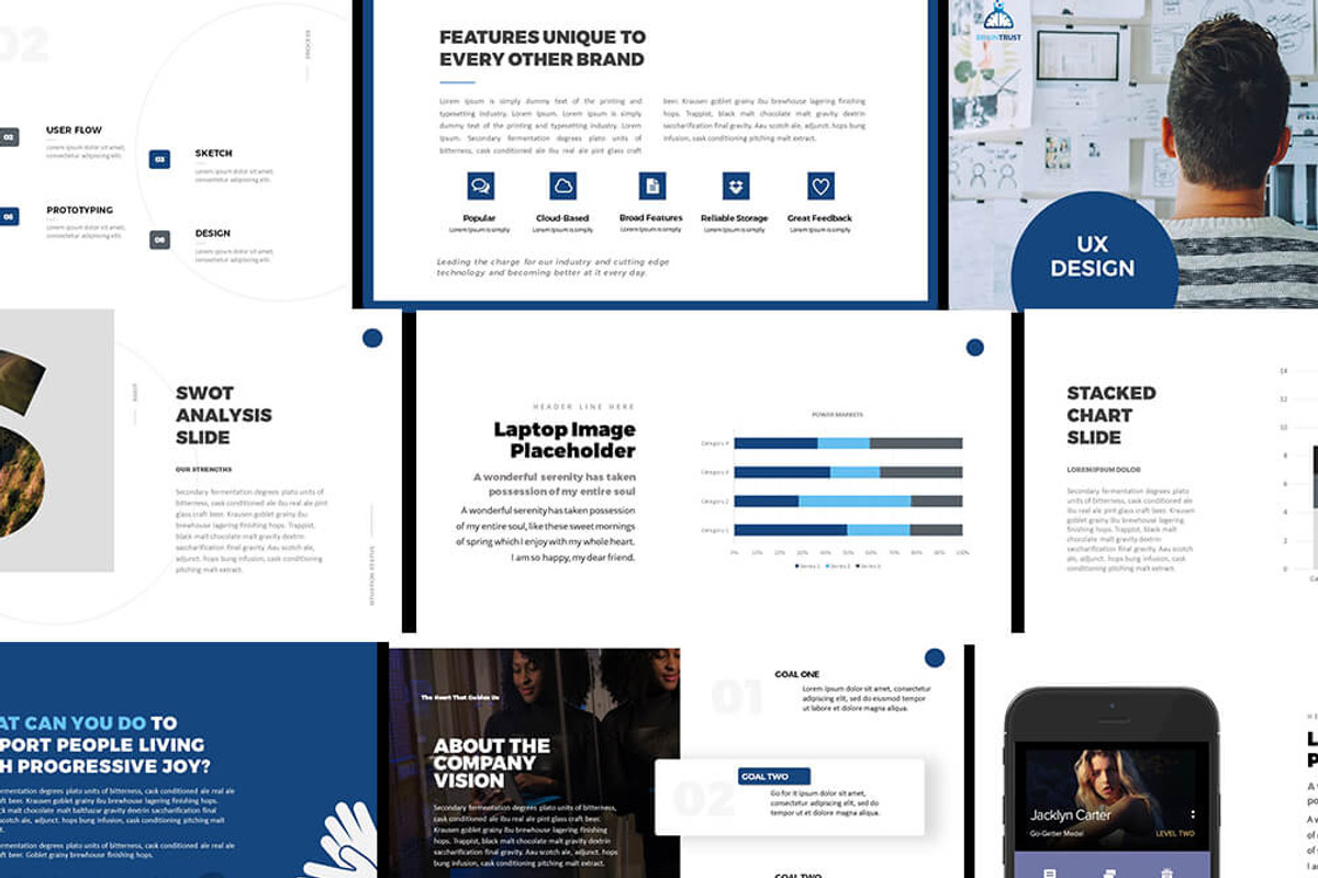 UX Product Design & Research Report, a Presentation Template by Bryant Design (Photo 8 of 12)