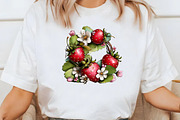 Whimsical Summer strawberry clipart, an Illustration by Designworld (Thumbnail 5 of 7)