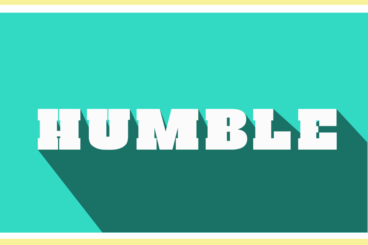 Humble Font Family preview 2
