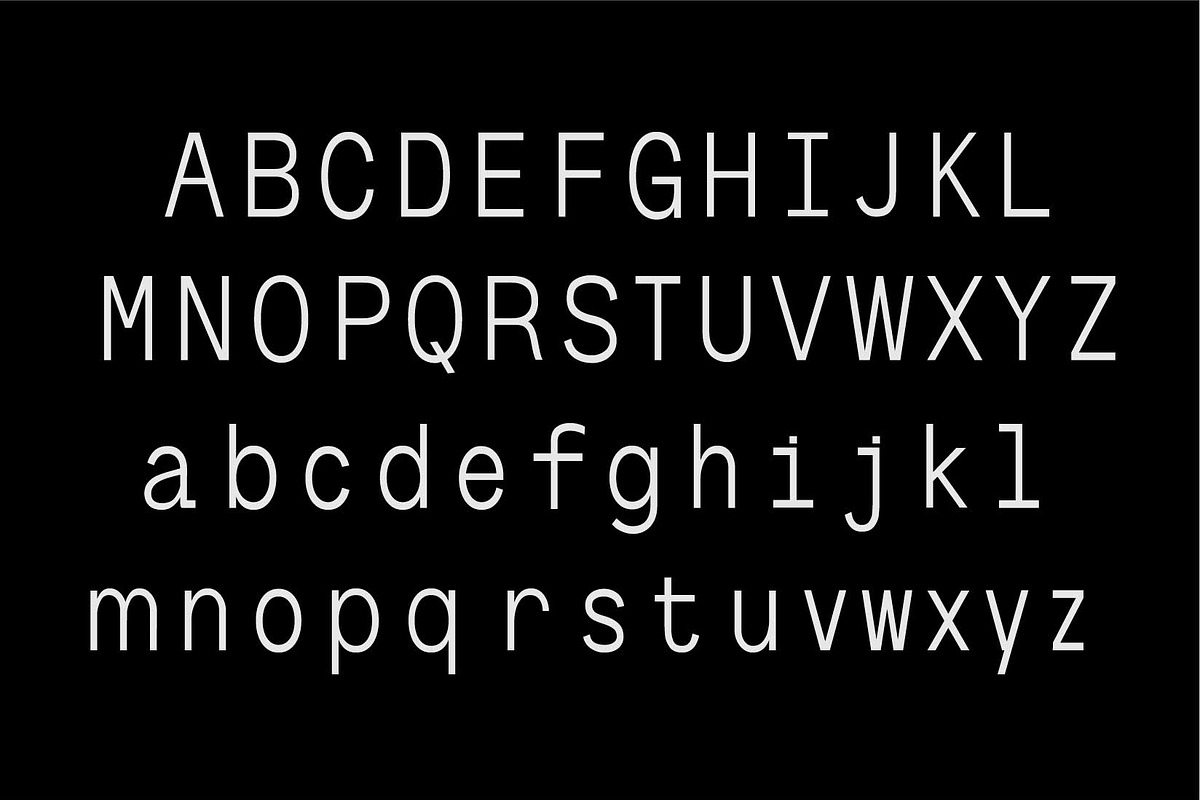 Synthz Mono, a Sans Serif Font by Portion.Labs (Photo 5 of 10)