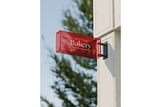 Sign & storefront logo mockup, an Advertising Mockup by Mockthethics. (Thumbnail 12 of 13)