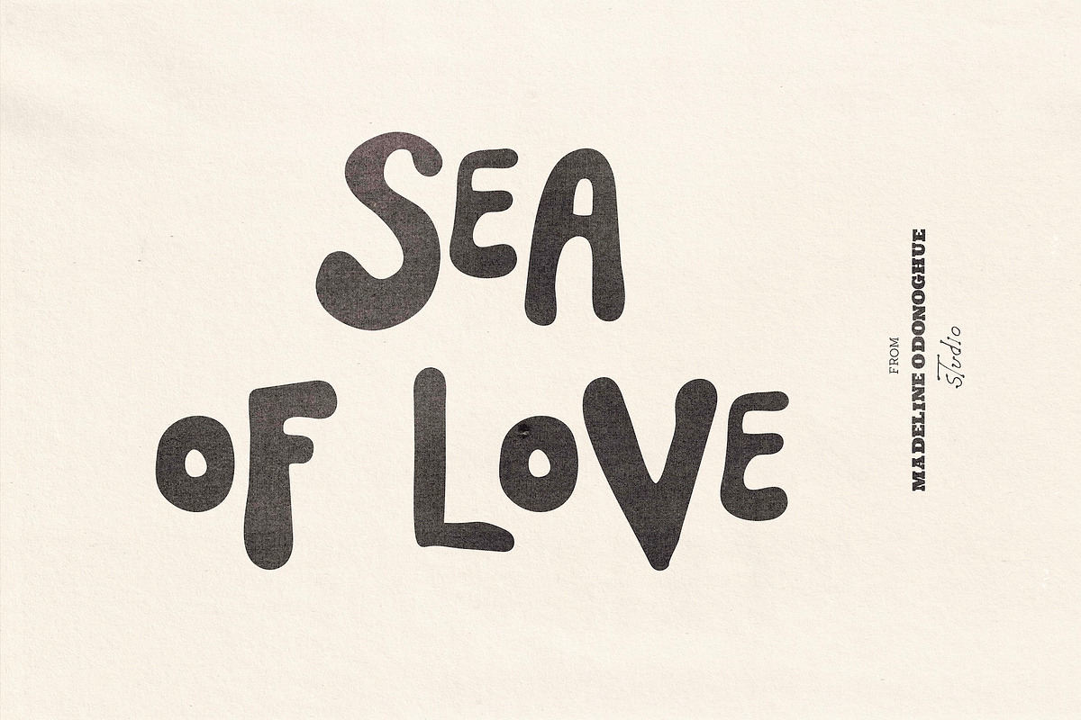 SeaFlower | Hand Drawn Surf Font, a Handwritten Font by Madeline ODonoghue Design (Photo 8 of 12)