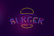 Three Neon Lines color font, a Font by kaer_shop (Thumbnail 6 of 8)