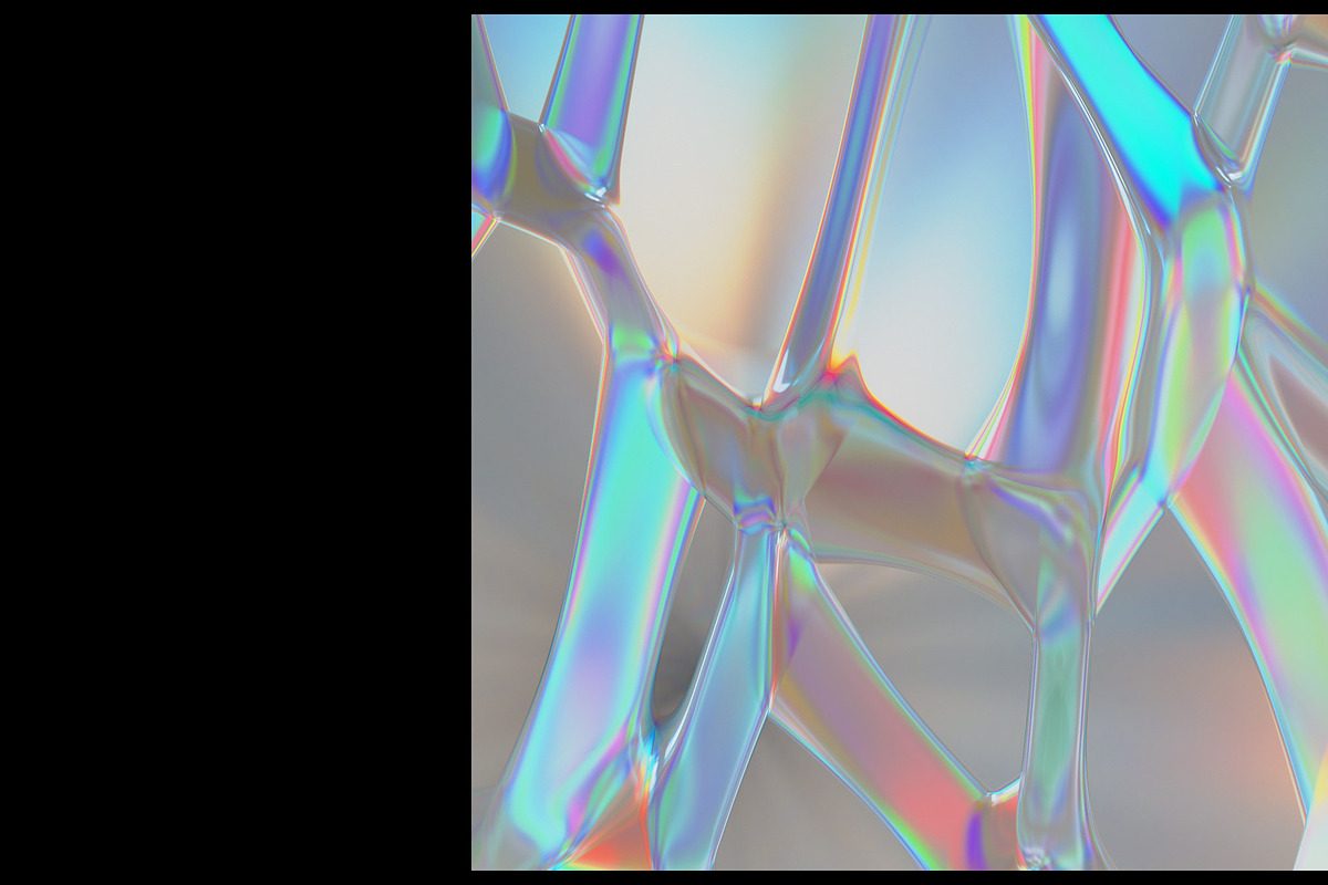 Iridetex - Holographic Textures Pack, a Texture Graphic by BULBFISH (Photo 5 of 10)