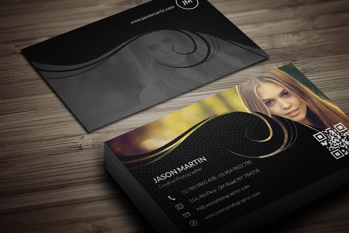 Creative photographer business card, a Business Card Template by bouncy (Photo 1 of 4)