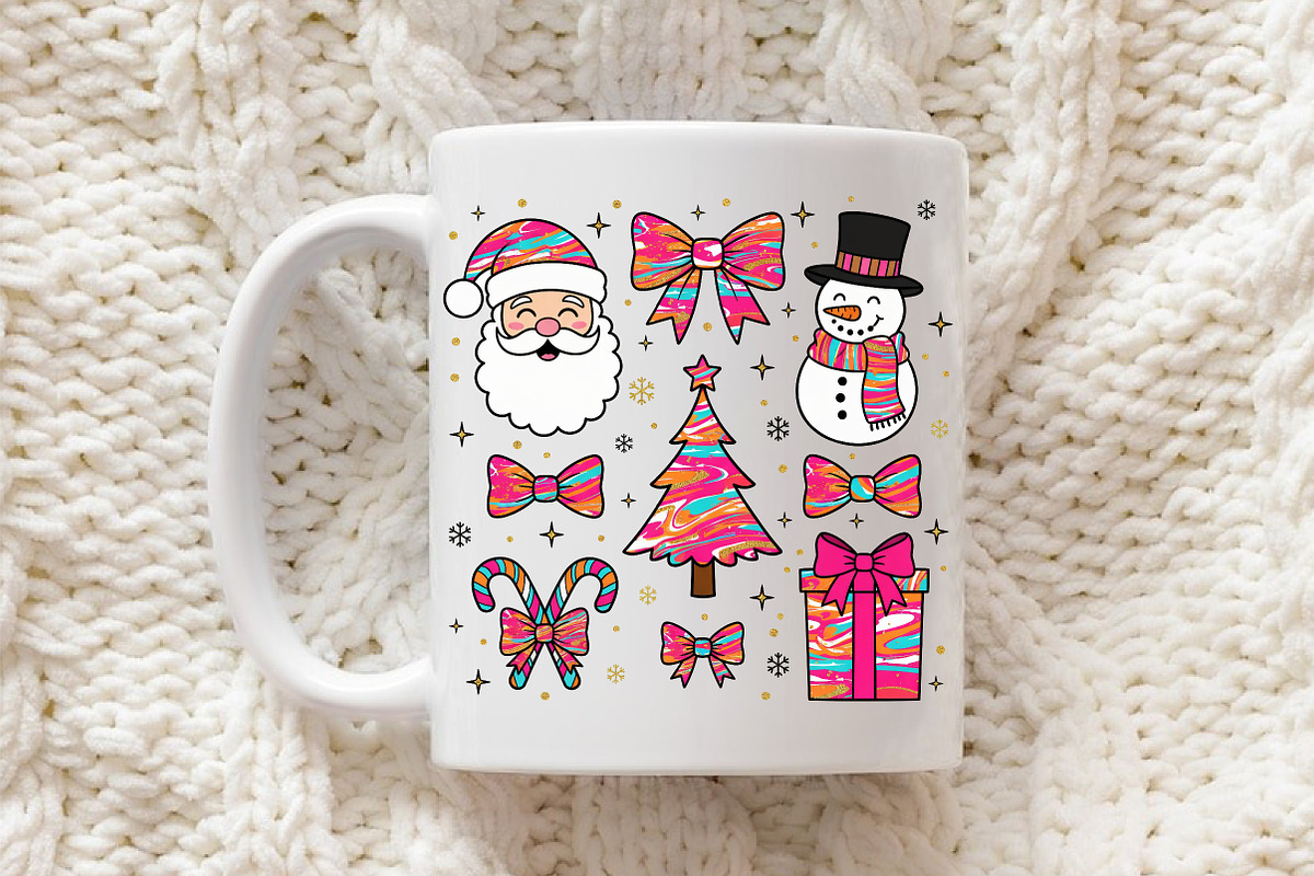 Colorful Brushstroke Christmas Holid, an Illustration by Libby Wishes (Photo 8 of 8)