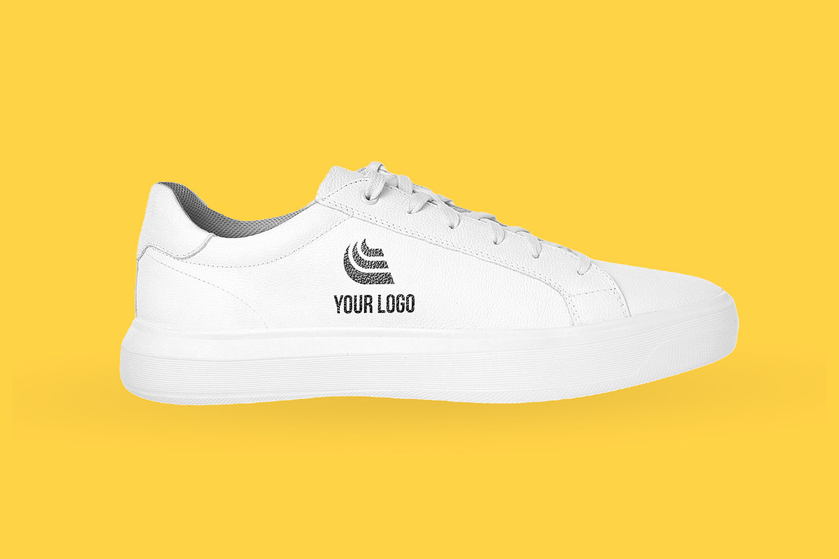 Sneaker mockup logo design PSD, a Product Mockup by Creativeadi