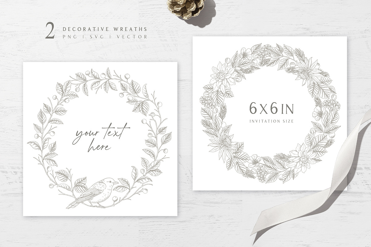 Woodland Sketches Vector Collection, an Animal Illustration by rouxsupplyco (Photo 5 of 19)