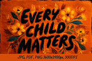 Every Child Matters | Orange T-Shirt, an Illustration by DesignHub (Thumbnail 2 of 2)