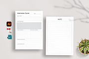 Editable Daily Mindfulness Journal, a Stationery Template by Mazharul Islam (Thumbnail 1 of 3)