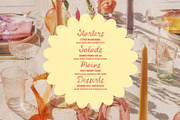 Sunset Motel Retro Summer Font Trio, a Handwritten Font by BilberryCreates (Thumbnail 6 of 10)