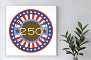 America 250 Years Strong, an Education Illustration by Sharon Schwalbe (Thumbnail 2 of 5)