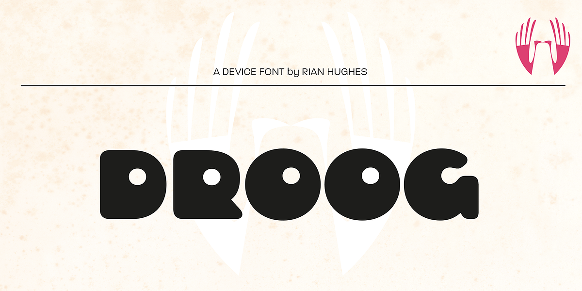 Droog, a Font by Device (Photo 6 of 7)