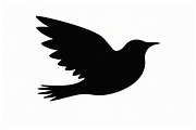 Bird Silhouette design bundle, an Illustration by abu67222 (Thumbnail 8 of 13)