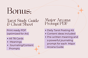 Tarot Reader Social Media Kit BUNDLE, a Social Media Template by Mochi Atelier (Thumbnail 3 of 12)