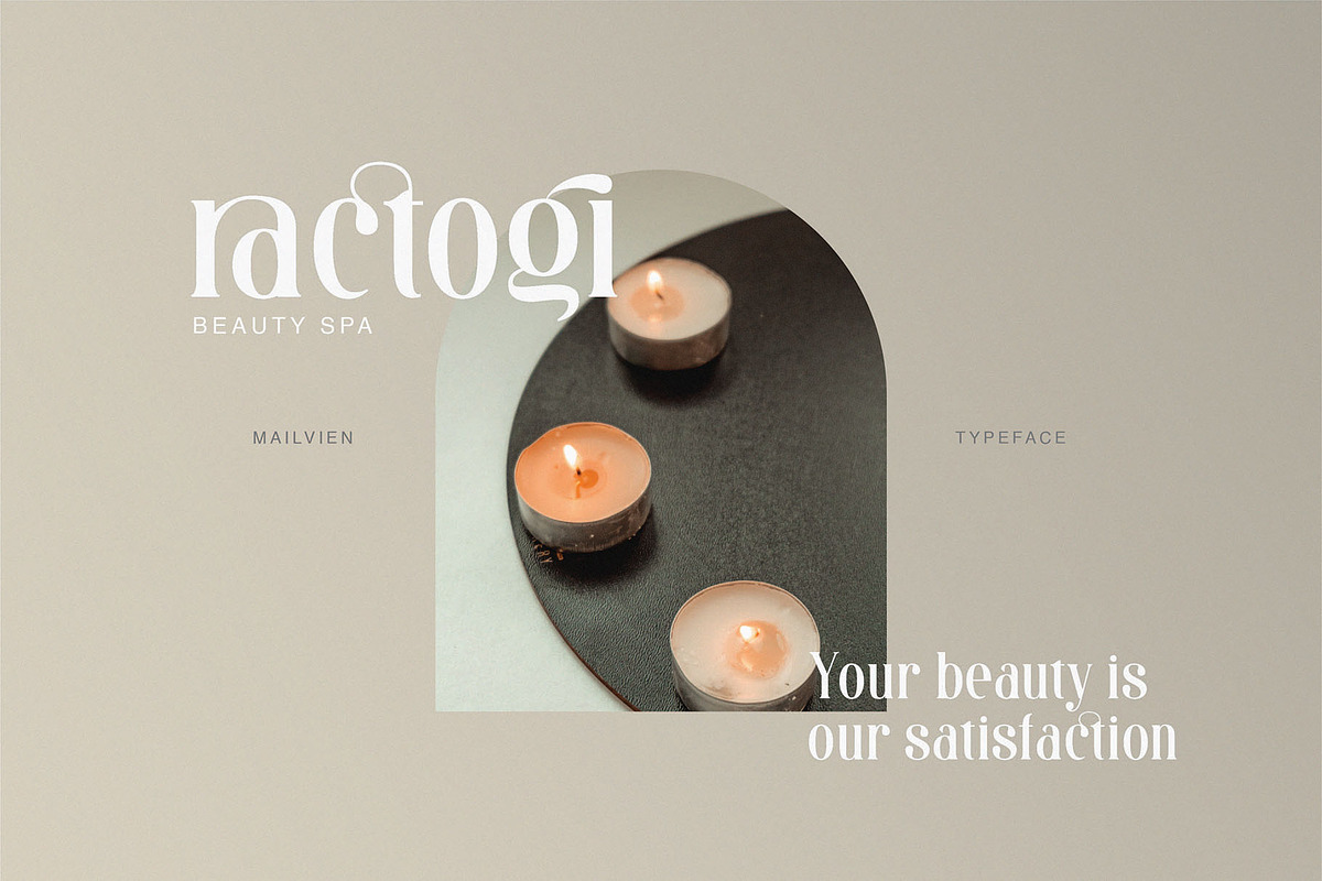 Mailvien - Modern Ligature Typeface, a Serif Font by BrandSemut (Photo 3 of 10)