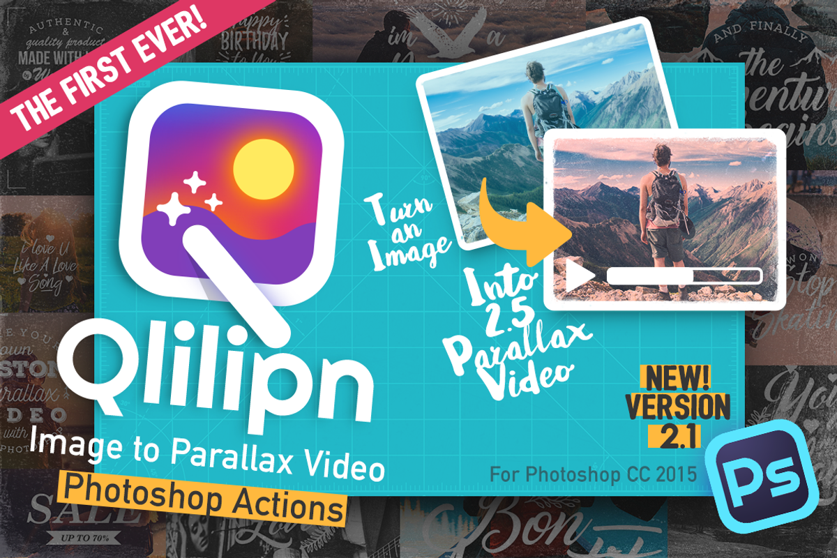 Qlilipn - Image to Parallax Video, an Action Add-On by Weirdsgn Store (Photo 1 of 11)
