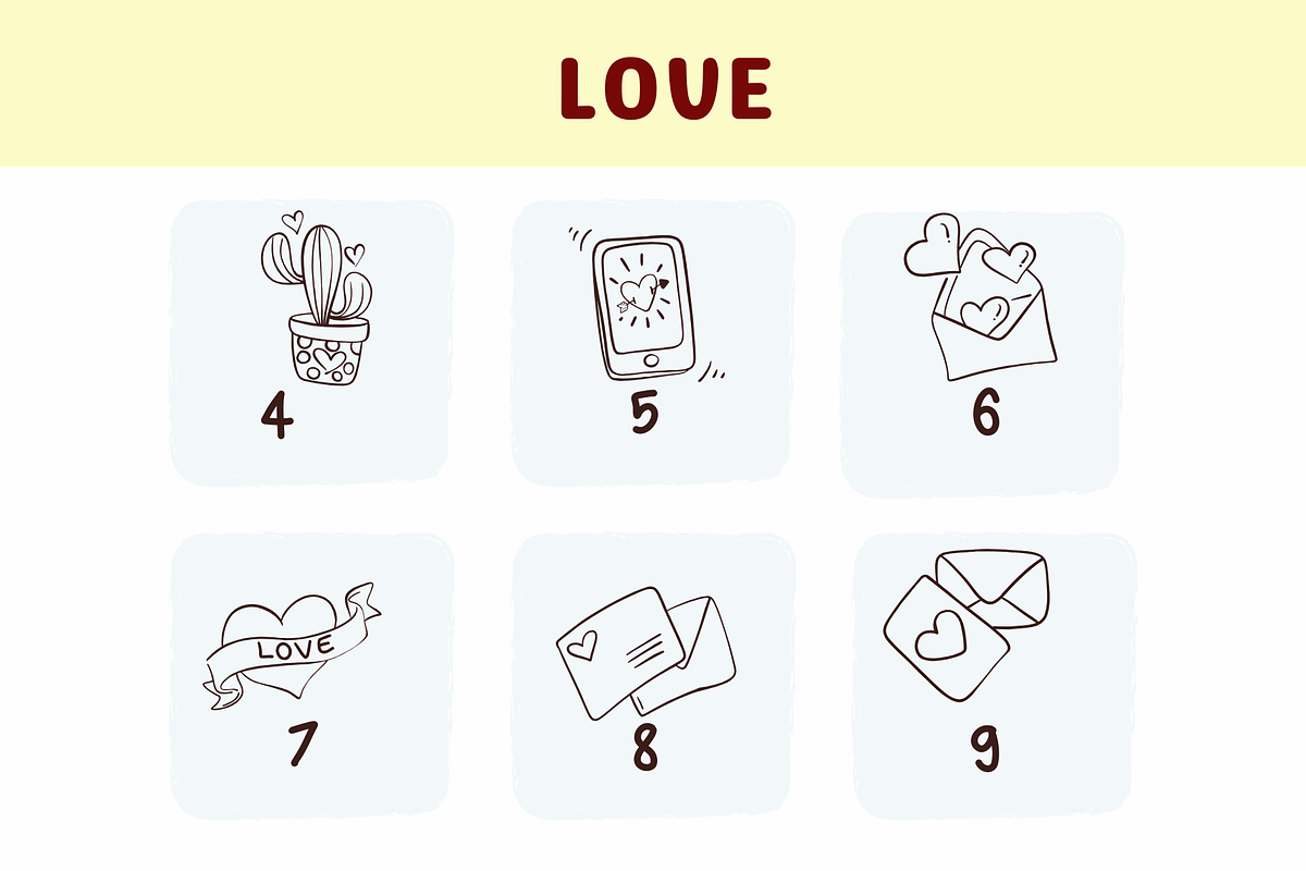 Love, a Symbol Font by Sirinart (Photo 4 of 6)