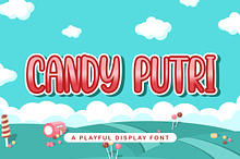 CANDY PUTRI - Playful Display Font