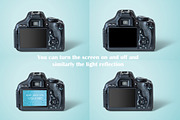 DSLR Camera MockUp, a Product Mockup by Zabiegala MP (Thumbnail 5 of 6)