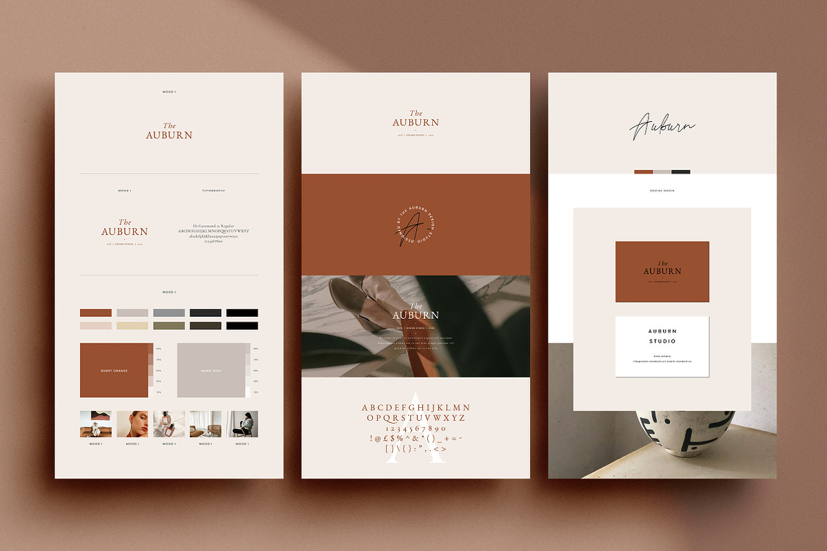 Auburn 24 Brand Sheets, a Presentation Template by Studio Standard (Photo 9 of 11)