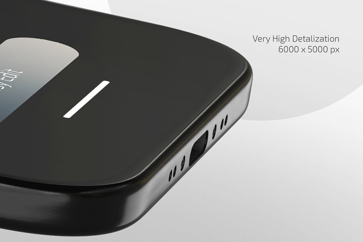 iPhone 17 Air Mockup Set, an iPhone Mockup by Country4k (Photo 3 of 4)