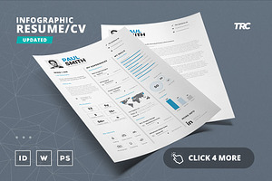 Infographic Resume/Cv Template Vol.7