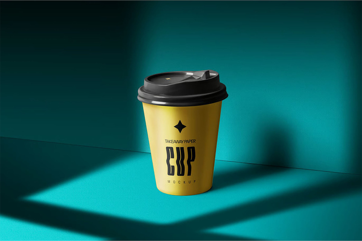 Cup mockup, a Cups & Container Mockup by megostudi0 (Photo 2 of 7)