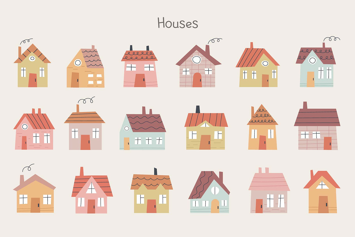 City map creator - 130+ elements, an Illustration by Moonberry_Studio (Photo 4 of 15)