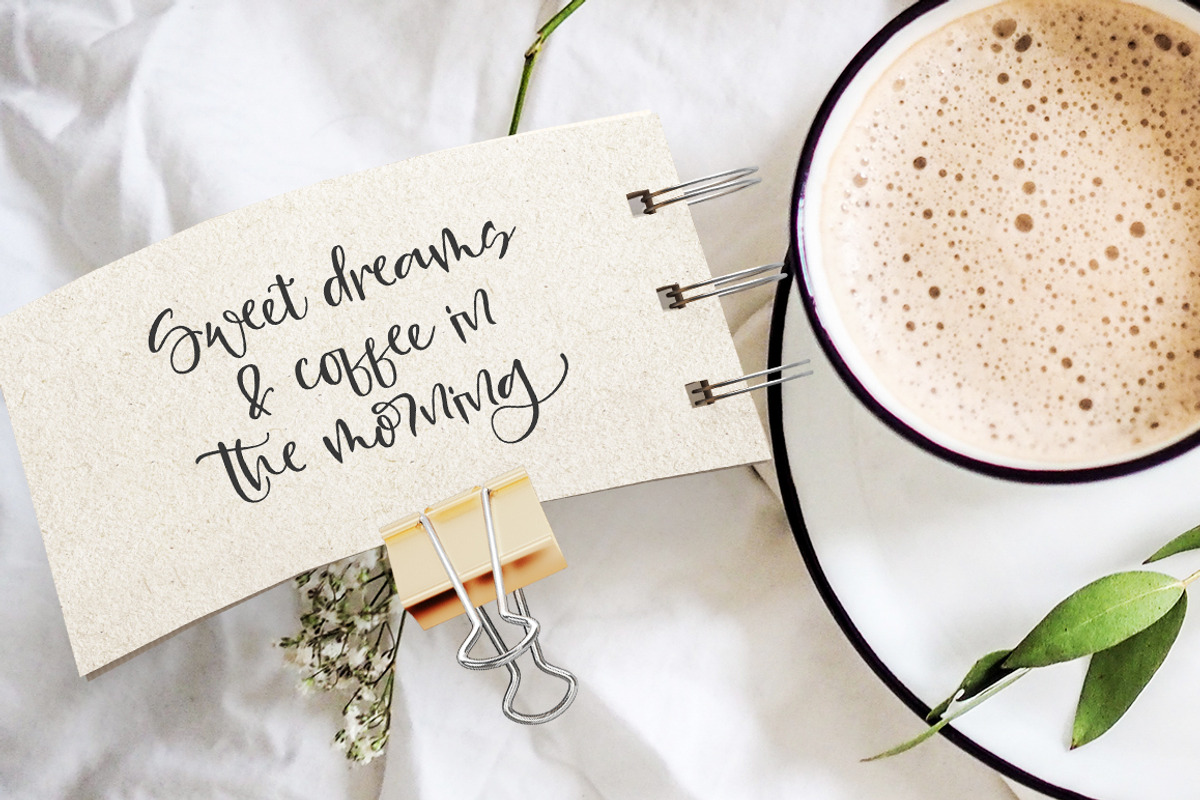 Strong table, a Script Font by Franstudio (Photo 9 of 17)