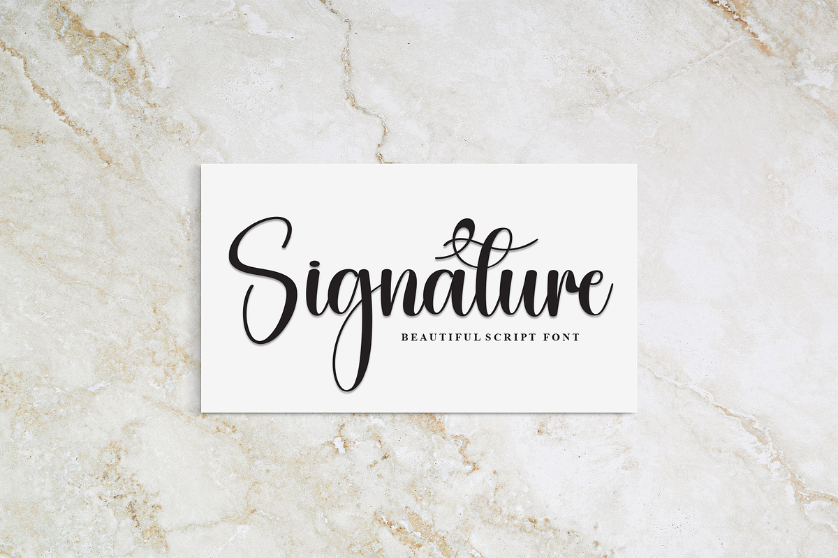 Butterfly | Script Font, a Handwritten Font by Scratchones (Photo 4 of 9)