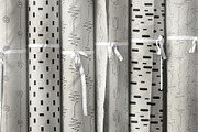 Lines&Bricks. 6 Seamless Patterns, a Pattern Graphic by le-genda (Thumbnail 2 of 8)