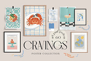 Food Cravings Prints Posters, an Object Graphic by iStar Design (Thumbnail 1 of 14)