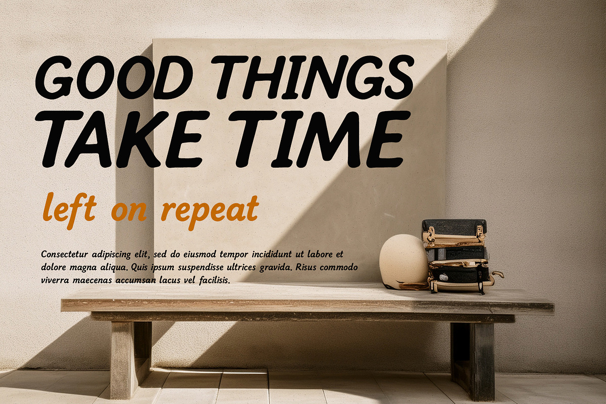 Connies Swetzarc Aesthetic Font, a Sans Serif Font by Maulana Creative (Photo 7 of 7)