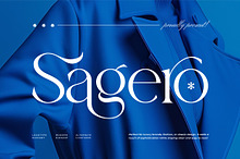 Sagero |Modern Elegant Serif Font