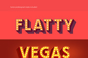 Layered font set 3D Bulb lamp, a Sans Serif Font by popskraft (Thumbnail 9 of 16)