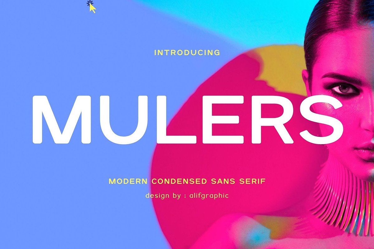 Mulers - Modern Condensed Sans Serif, a Sans Serif Font by Font Kingdom (Photo 1 of 6)