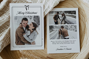 Christmas Card Template CC222, a Card Template by Always Templates