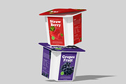 Yogurt Cup Mockup, a Packaging Mockup by Permadi Creative (Thumbnail 5 of 5)