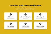 Yogin – Yoga & Meditation App Design, an App Template by twinstd (Thumbnail 2 of 5)