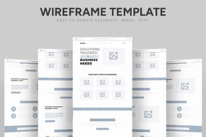 Website Landing Page Design, a Landing Page Template by CreativeShaper
