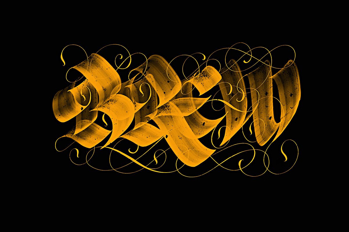 Blackletter Pro Brushes / Procreate, a Brush Add-On by the Fontmaker (Photo 15 of 19)