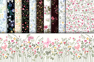 Meadow Flower Patterns