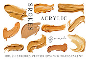 Acrylic Brush Strokes, an Object Graphic by Evgeniia (Thumbnail 5 of 10)