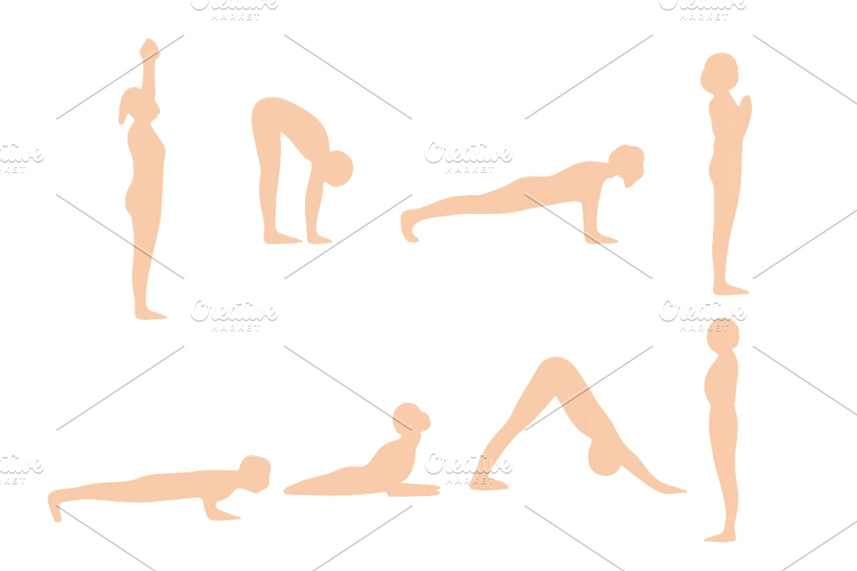 Yoga poses for flexibility and, a Sport Illustration by ZinetroN